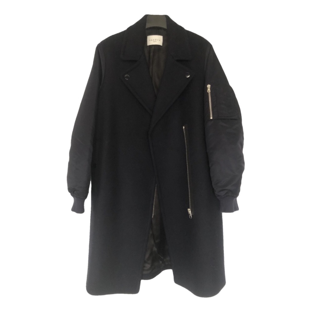 Sandro Paris wool blend winter jacket